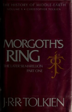 Book cover for Morgoth's Ring