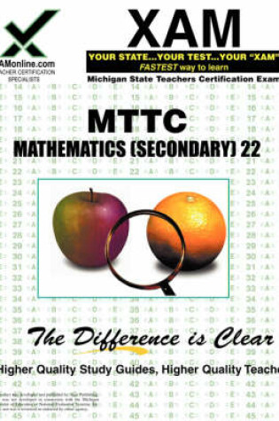 Cover of MTTC Mathematics (Secondary) 22
