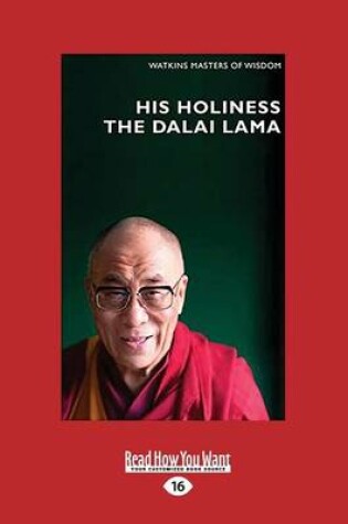 Cover of His Holiness The Dali Lama
