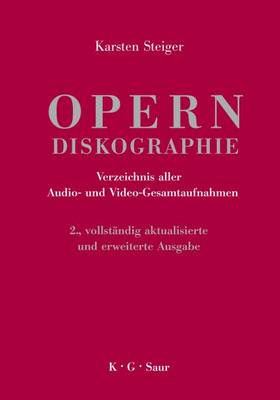 Book cover for Opern-Diskographie