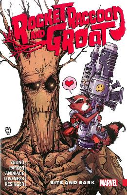 Book cover for Rocket Raccoon & Groot Vol. 0: Bite and Bark
