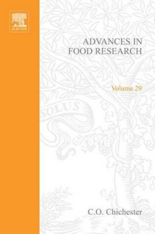 Cover of Advances in Food Research Volume 29