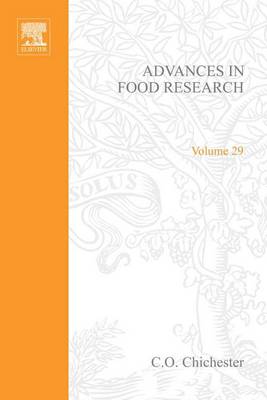 Book cover for Advances in Food Research Volume 29