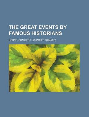 Book cover for The Great Events by Famous Historians Volume 07