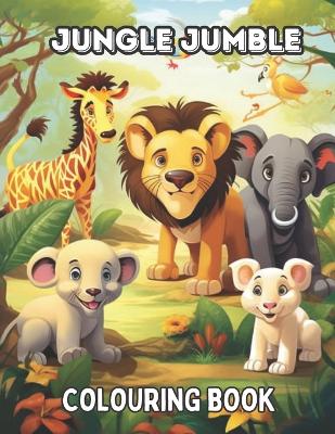 Book cover for Jungle Jumble Coloring Book