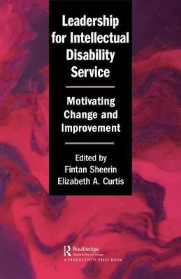 Book cover for Leadership for Intellectual Disability Service