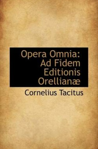 Cover of Opera Omnia