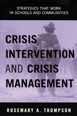 Cover of Crisis Intervention and Crisis Management