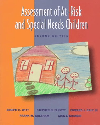 Book cover for Assessment of at-Risk and Special Needs Children