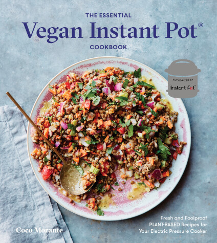 Book cover for The Essential Vegan Instant Pot Cookbook