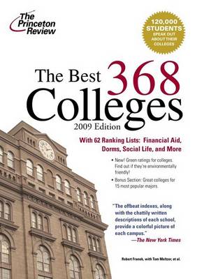 Cover of The Best 368 Colleges