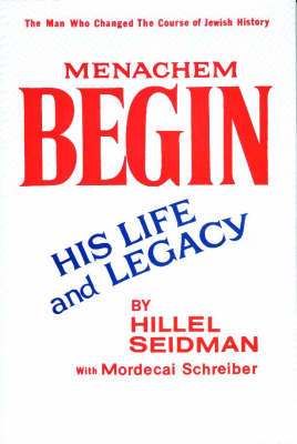 Book cover for Menachem Begin
