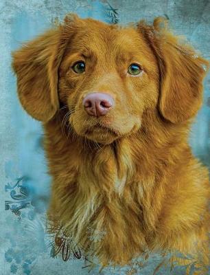 Book cover for Cute Toller Tolling Retriever Dog Composition Notebook, Wide Ruled