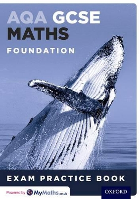 Book cover for AQA GCSE Maths Foundation Exam Practice Book