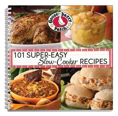 Book cover for 101 Super Easy Slow-Cooker Recipes Cookbook