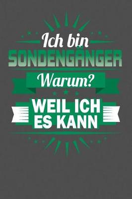 Book cover for Ich Bin Sondenganger - Warum? Weil Ich Es Kann