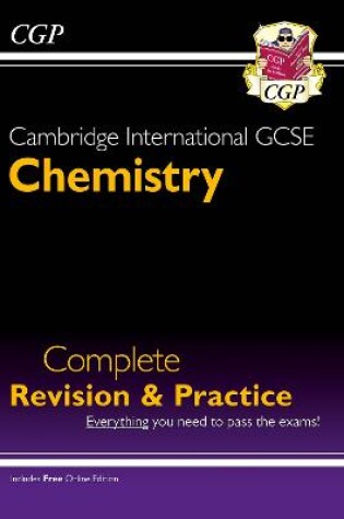 Cover of Cambridge International GCSE Chemistry Complete Revision & Practice - for exams in 2022