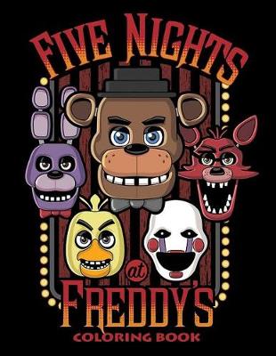 Book cover for Five Nights at Freddy's Coloring Book