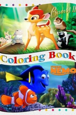 Cover of Bambi 2 & Finding Nemo Coloring Book