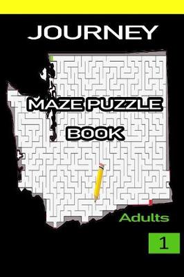 Book cover for Journey Maze Puzzle Book