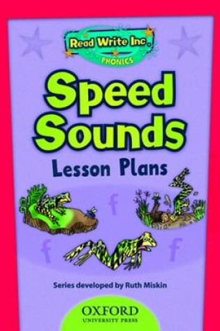 Cover of Read Write Inc Phonics Speed Sounds Lesson Plans