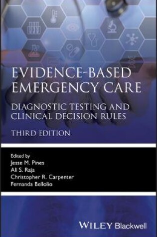 Cover of Evidence–Based Emergency Care