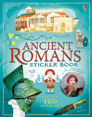 Book cover for Ancient Romans Sticker Book