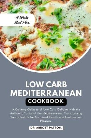 Cover of Low Carb Mediterranean diet Cookbook