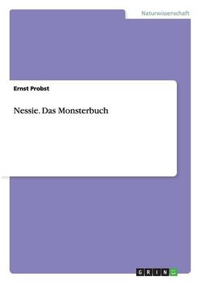 Book cover for Nessie. Das Monsterbuch