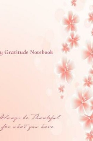 Cover of My Gratitude Notebook