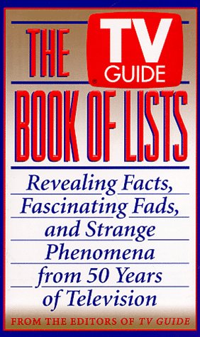 Book cover for The TV Guide Book of Lists