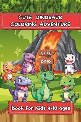 Cover of Dinosaur Coloring Books for Kids