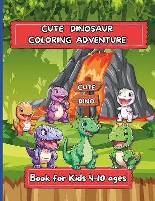 Book cover for Dinosaur Coloring Books for Kids