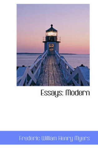 Cover of Essays