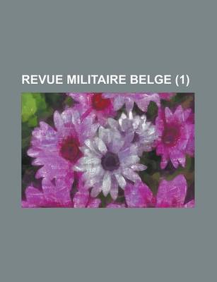 Book cover for Revue Militaire Belge (1)