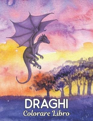 Book cover for Draghi Libro Colorare