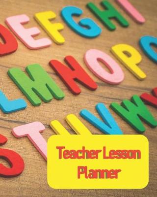 Book cover for Teacher Lesson Planner