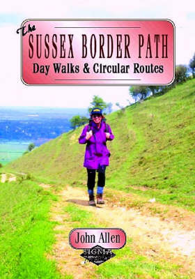 Book cover for The Sussex Border Path