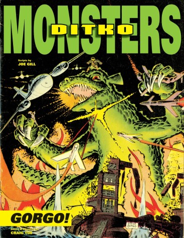 Book cover for Ditko's Monsters: Gorgo!