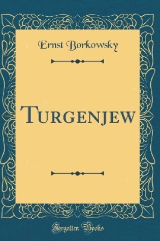 Cover of Turgenjew (Classic Reprint)