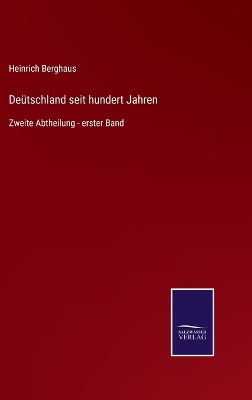 Book cover for Deütschland seit hundert Jahren