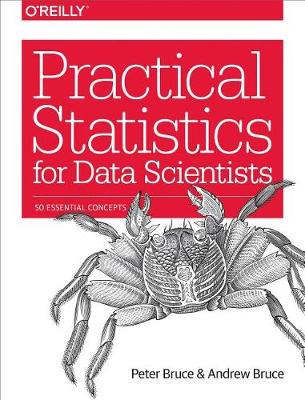 Book cover for Practical Statistics for Data Scientists