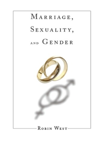 Cover of Marriage, Sexuality, and Gender