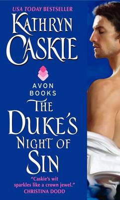 Book cover for The Duke's Night of Sin