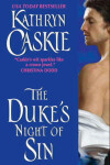 Book cover for The Duke's Night of Sin