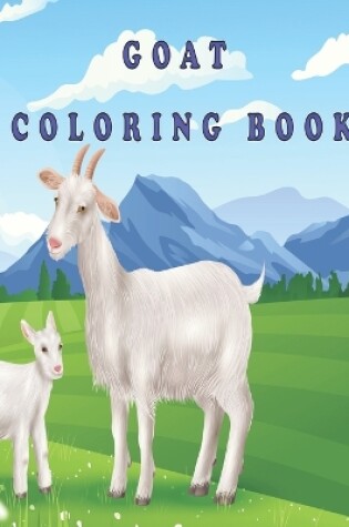 Cover of goat coloring book