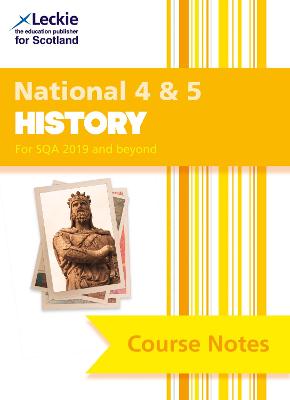 Book cover for National 4/5 History