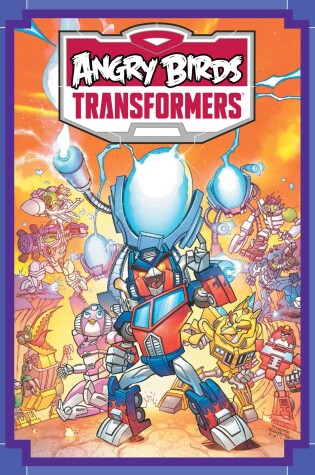Book cover for Angry Birds / Transformers: Age of Eggstinction