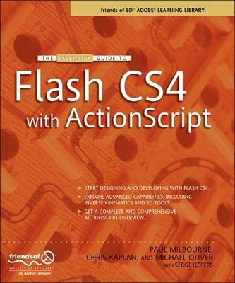 Book cover for The Essential Guide to Flash CS4 with ActionScript