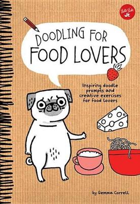 Book cover for Doodling for Food Lovers
